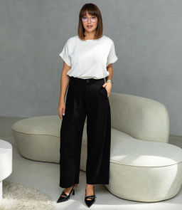 Брюки #КТ31005, чёрный