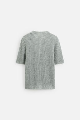 OPEN KNIT T-SHIRT - Zara фото 9