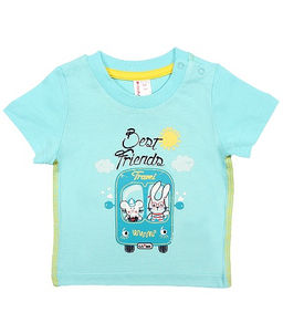 CRB wear/CSN 61606 Футболка ясельная, голубой/Ex.Cherubino фото 3