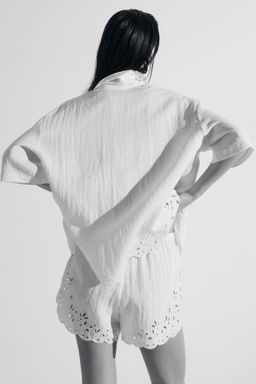 Broderie anglaise shorts - H&m фото 6