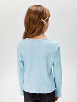 ACOOLA / Джемпер детский для девочек Magni голубой  фото 3