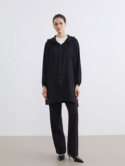 Kap??onlu Oversize Kad?n Tunik