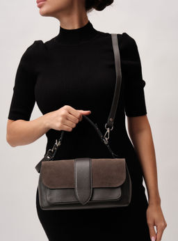 Сумка Deboro 30257 темный лес