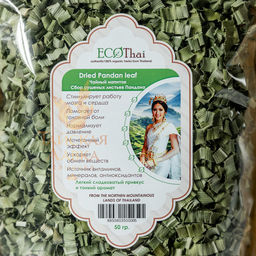 Чайный Сбор Сушеные Листья Пандана ECOTHAI
50 гр