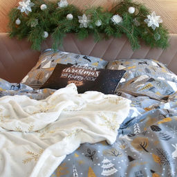 Постельное бельё Этель 1.5 сп Let it snow (вид 2) 143х215 см, 150х214 см, 70х70 см - 2 штуки  фото 4