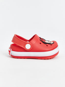 Minnie Mouse Bask?l? K?z Bebek Plaj Sandaleti