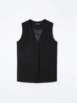 Жилет прямого кроя - Emka фото 5