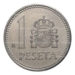 1 песета 1984 года