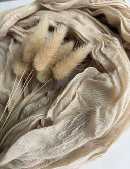 Палантин 180*85см однотонный 33-0001 пшено