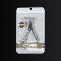Кусачки педикюрные Premium, скрытая пружина, изогнутая ручка, 12,5 см, длина лезвия - 17 мм, цвет серебристый - Queen fair фото 9