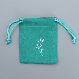 Цена за 5 шт. Мешок замшевый Веточка, 7 9 см +/- 1.5 см - Дарите счастье фото 4