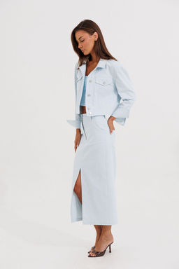 Юбка VN Fashion 1177 голубой