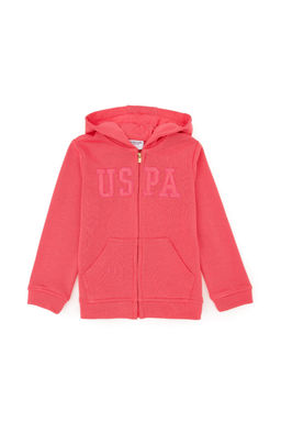 K_z _ocuk Pembe Basic Sweatshirt Sepette S_rpriz _ndirim