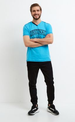 Футболка F911-06-310 turquoise - Fine joyce фото 8