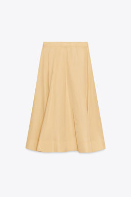 ZW COLLECTION MIDI SKIRT - Zara фото 6
