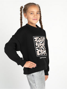 Свитшот Пятнышки детский девочка какао - София фото 16