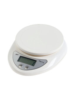 Весы кухонные LVK-706, электронные, с чашей, до 5 кг, белые