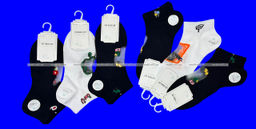 Цена за 6 пар. 6 ПАР - MORRAH носки женские укороченные хлопок + капрон АССОРТИ