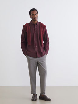 Regular Fit Uzun Kollu Erkek G?mlek