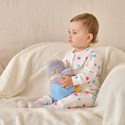 Комбинезоны детские Крошка Я Love-2 шт, рост 68-74 см  фото 3