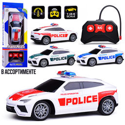 Машина "Полицейская" 1:24 р/у 27 MHz, в коробке