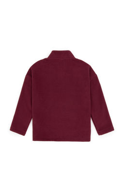 Erkek _ocuk Bordo Yar_m Fermuarl_ Sweatshirt - U.s. polo assn фото 2