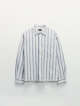 Рубашка в полоску из 100% хлопка / Zarina