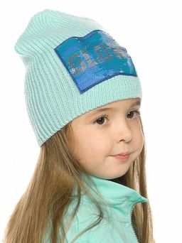 PELICAN, шапка для девочек, Ментол