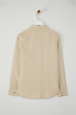 TRENDYOLMILLA Mint %100 Tencel Denim Gomlek TWOSS25GO00121  фото 6