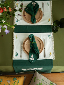 Салфетка сервировочная Garden harmony из коллекции Ethnic, 45х45 см - Tkano фото 5