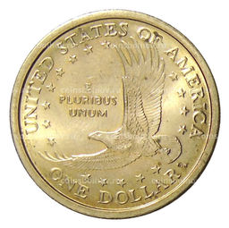 Монета 1 доллар 2000 года P США Сакагавея Парящий Орел