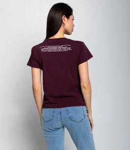 Футболка #КТ250361, сливовый - Dommod фото 3