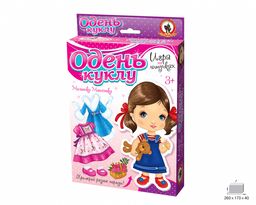 Игра на липучках "Одень куклу. Малышка Машенька" (03174)