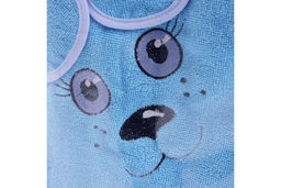 Полотенце махровое детское с вышивкой Уголок с ушками, вид 107 горное озеро, Мишка - Наталья-текстиль фото 2