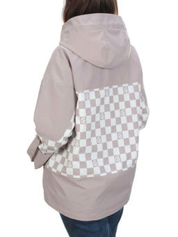 F8605 BEIGE Ветровка женская MARIA - Фабричный китай фото 4