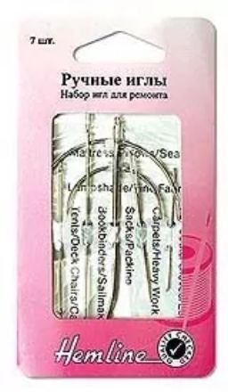 ИГЛЫ ДЛЯ РЕМОНТА И ШИТЬЯ HEMLINE