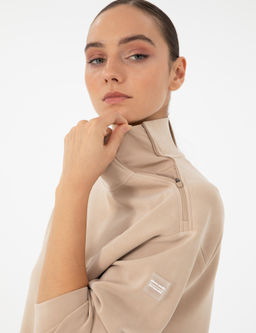 Bej Comfort Fit Modal Kuma_ Sweatshirt - Pierre cardin фото 2