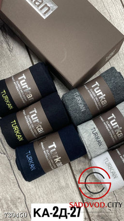 Носки мужские в подарочной упаковке, 6 шт