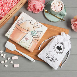 Набор подарочный Со светлой пасхой полотенце 40х73см, лопатка - Этель фото 9