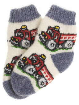 Носки детские "Пожарная машина" 6351-3