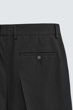 PANTAL?N TRAJE 100% LANA LIMITED EDITION / Negro - Zara фото 8