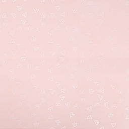 Цена за 20 шт. Пленка листах для цветов, 57×57 см, розовый Сердца, 65 микрон