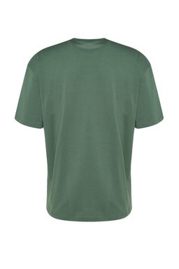 TRENDYOL MAN Bordo Oversize/Genis Kesim Bask?l? %100 Pamuklu T-Shirt TMNSS20TS1099 - Trendyolmilla фото 13