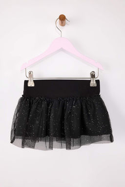 Siyah K?sa / Mini Galaksi Orme Y?lbas? K?z Cocuk Etek TKDAW26ET00006 - Trendyolmilla фото 4