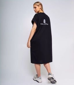 Платье #КТ2024-18, чёрный