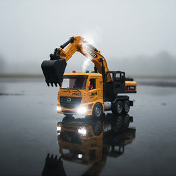 Машина "Бортовой автомобиль" 1:20,  р/у, 27 MHz, (USB) в коробке