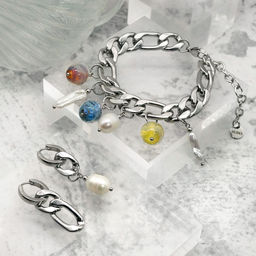 Серьги из муранского стекла AIRY LC3424