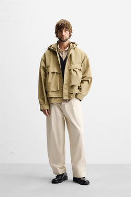 BOXY FIT PARKA WITH POCKETS