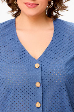 Блуза Swallow 803.2 черный+серебряный узор фото 597