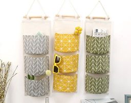 Карманы на стену полукруглые Орнамент (1288) Желтый - Мой органайзер фото 4